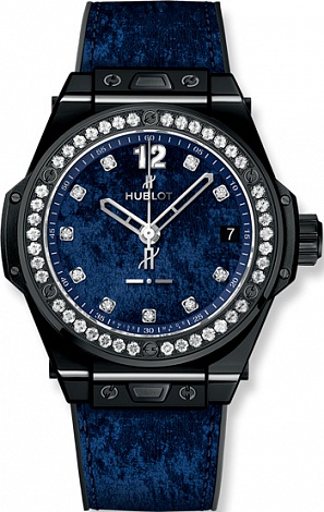 Hublot Big Bang Italia Independent Dark Blue Velvet 465.CS.277J.NR.1204.ITI17 watch Replica